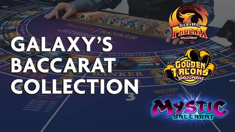 Why You Need Galaxy's Baccarat Collection On Your Casino Floor.